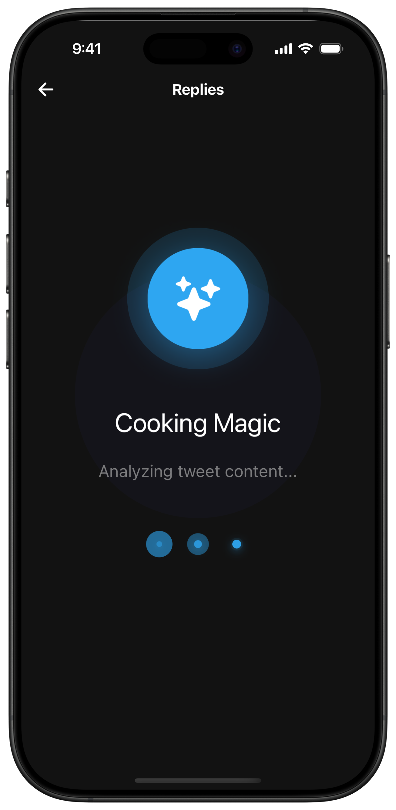 Cooking context aware replies